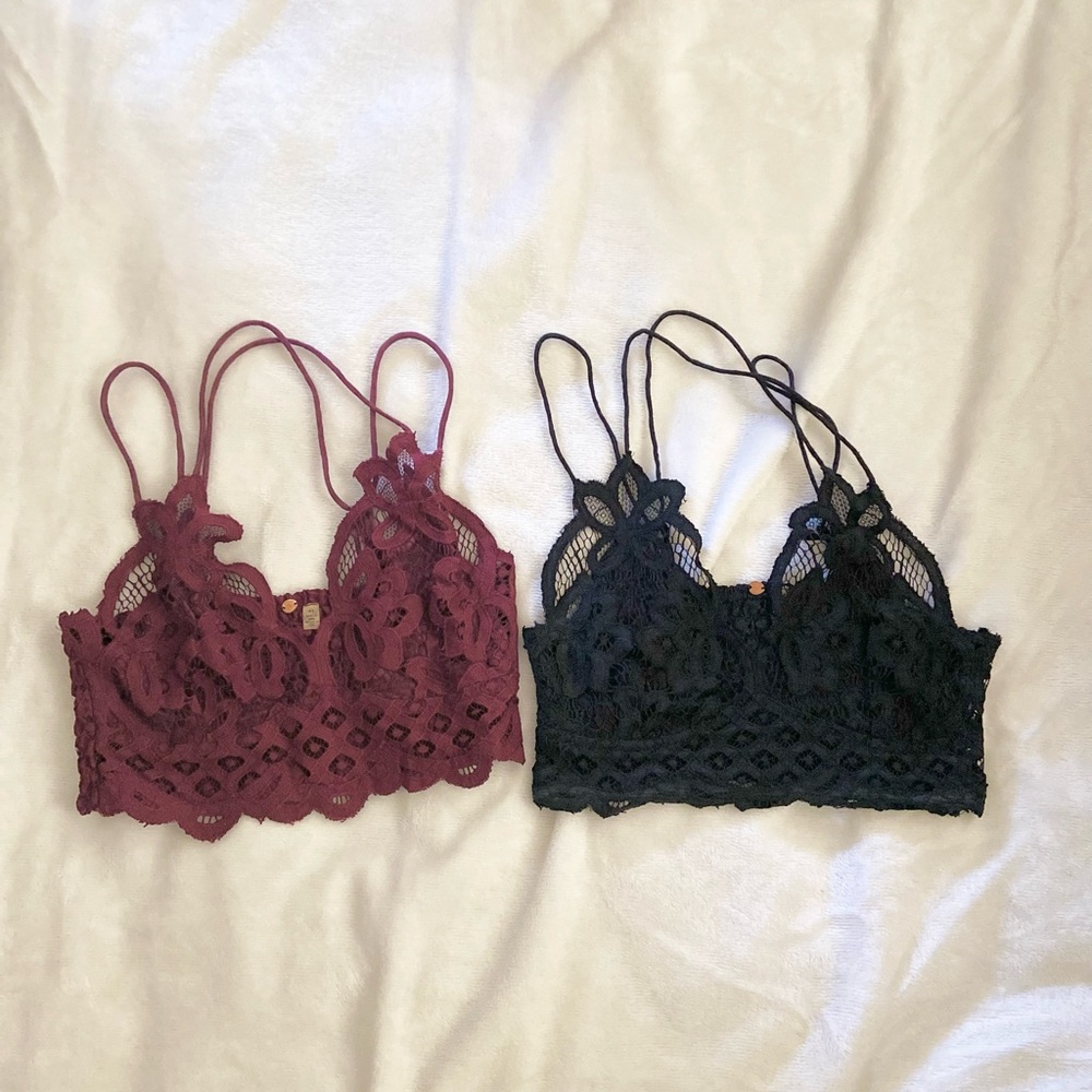 *Sold-Free People bralettes